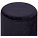 Pouf Brigitte Velluto Nero - Foto miniatura 6