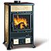 Stufa A Legna Con Rivestimento In Maiolica 8,8 Kw Rossella R1 Liberty Extraflame - Beige - Foto miniatura 1