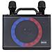 Partygo Karaoke Portatile 2 Microfoni Bluetooth USB Aux e Microsd Luce LED - Foto miniatura 1
