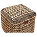 Pouf Mabula Iuta Beige 40 Cm 40 Cm 40 Cm - Foto miniatura 3