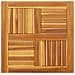 Piano per Tavolo 60x60x2 cm Quadrato Legno Massello di Acacia - Foto miniatura 2