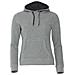 Classic Hoody Lady Grigio Melange M - Foto miniatura 1