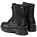 Black Casual Closed Booties Stivaletti Pelle Scarpe Donna Nero Eu 36, 5-25253-29 001 - Foto miniatura 3