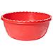 Recipiente Insalatiera Multiuso Rotonda Rossa. Ciotola Con Una Capienza Di 2.5 L - Foto miniatura 2