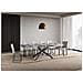 Tavolo allungabile 90x120/380 cm Plaker cemento gambe antracite - Foto miniatura 3