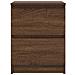 Mobile TV Rovere Marrone 40x35x54 cm in Legno Multistrato - Foto miniatura 2