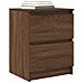 Mobile TV Rovere Marrone 40x35x54 cm in Legno Multistrato - Foto miniatura 4