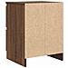 Mobile TV Rovere Marrone 40x35x54 cm in Legno Multistrato - Foto miniatura 5