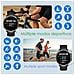 Smartwatch Z93 Pro Con Display Amoled, Monitor Della Salute, Modalità Sportive, Temperatura Corporea E Chiamate Bluetooth. - Foto miniatura 5