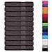 Asciugamani 10 Pz Antracite 100x200 Cm 360 G/m 100% Cotone - Foto miniatura 2