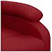 Poltrona Alzapersona Rosso Vino Tessuto - Foto miniatura 6