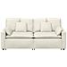 Divano Modulare con Cuscini Crema - Foto miniatura 4