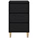 Comodino  Nero Rovere 40x35x70 cm Legno ingegnerizzato - Foto miniatura 6