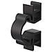 Clip Per Cavi Orizzontali Per Pannello Forato - Set Da 15 Pezzi Per Organizzazione Versatile Black - Foto miniatura 1