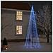 Lusso Casadino -  Albero Di Natale A Cono Blu 732 Led 160x500 Cm - Foto miniatura 8
