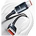 Cavo Di Ricarica Universale 2 Pezzi: Ricarica Rapida 120w, Spegnimento Automatico, Compatibile Con Huawei, Samsung, Apple, Garmin 1 M - Foto miniatura 7
