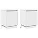 Armadio da Notte con 2 pcs Bianco 39 x 34.5 x 50 cm - Foto miniatura 1