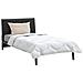 Piumone con Cuscino 2 pcs Bianco 135 x 220 cm Microfibra - Foto miniatura 3
