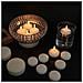 Candele Galleggianti In Cera - Confezione Da 6, Senza Fumo E Profumate Per Eventi Romantici  L - Foto miniatura 3