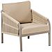 Set Da Giardino Con Tavolo 5 Posti Murato Metallo Beige - Foto miniatura 6