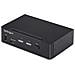 Switch KVM DisplayPort a 2 porte, 4K 60Hz, DP 1.2, gestione EDID, hub USB 3.0 a 2 porte, 4 porte USB HID, conforme TAA - Foto miniatura 1