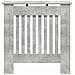 Copertura per radiatori Grigio cemento 78 x 19 x 81,5 cm - Foto miniatura 4