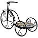 Portavaso Bici In Mosaico E Metallo Multicolore 53x23,5x36h - Foto miniatura 5