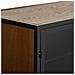 Credenza In Legno E Metallo Bianco 100x35x80h - Foto miniatura 7