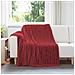 Coperte da Pile 6 pcs Rosso Bordeaux 200 x 150 cm Panno - Foto miniatura 2