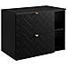 | Mobiletto 80 cm - Noir Mat - Mobili bagno - Mobili bagno - Sottolavabo - Piano di lavoro - Libreria - Foto miniatura 1