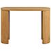 Tavolo Consolle Bibione-marrone-mdf-114x38x75 Cm - Foto miniatura 1