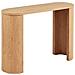 Tavolo Consolle Bibione-marrone-mdf-114x38x75 Cm - Foto miniatura 2