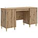 Scrivania con lo scaffale Rovere Artigianale 142,5 x 50 x 75 cm - Foto miniatura 1