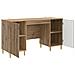 Scrivania con lo scaffale Rovere Artigianale 142,5 x 50 x 75 cm - Foto miniatura 3