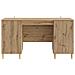 Scrivania con lo scaffale Rovere Artigianale 142,5 x 50 x 75 cm - Foto miniatura 4