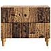 Armadio da Notte con cassetto Legno antico 62 x 34,5 x 48 cm - Foto miniatura 4