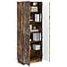 Set di armadi 2 pcs Rovere Fumo Legno ingegnerizzato - Foto miniatura 2