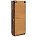 Set di armadi 2 pcs Rovere Fumo Legno ingegnerizzato - Foto miniatura 6