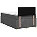 Letto box spring con materasso Grigio Scuro 120 x 200 cm - Foto miniatura 9