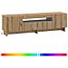 Mobile TV LED Rovere Artigianale Legno ingegnerizzato - Foto miniatura 3