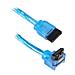 Cavo Sata 3.0 UV Blu 100 cm AK-CBSA01-10BV  - Foto miniatura 1