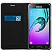 Custodia Flip Wallet per Galaxy J3 Colore Nero  - Foto miniatura 5