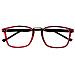 Occhiali Da Lettura Unisex Rossi +2.00 Diottrie Deauville 506-3 - Foto miniatura 1