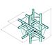 Decolock Dq3-pat51 5-way Corner \ / - Foto miniatura 3