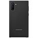 Cover in Silicone per Galaxy Note 10 Colore Nero - Foto miniatura 1