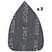 Black&decker Fogli Abras. 3pz. gr. 240 Mouse X39132 - Foto miniatura 1