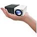 Cinema Mini Proiettore portatile LED Full HD portatile, 900 lumen, Connessione HDMI, USB, MicroSD, Aux in, AV in, Altoparlanti integrati e Telecomando inclusi - Foto miniatura 2