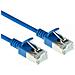 Blue 0.5 Meter Lszh U /ftp Cat6a Datacenter Slimline Patch Cable Snagless With Rj45 Connectors (dc7600) - Foto miniatura 1