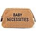 Borsa da Toilette Baby Necessities in Peluche Beige - Foto miniatura 1