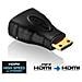 PureInstall PI055, mini HDMI, HDMI, Maschio / femmina, Nero, Oro, 4096 x 2160 Pixels - Foto miniatura 2